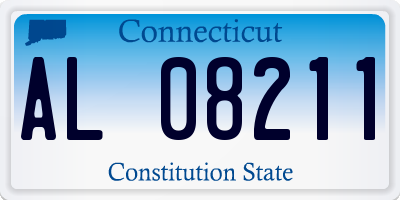 CT license plate AL08211
