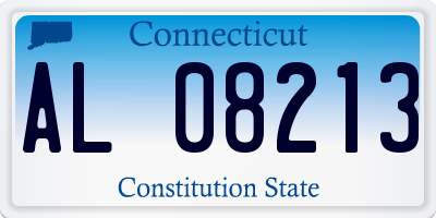 CT license plate AL08213