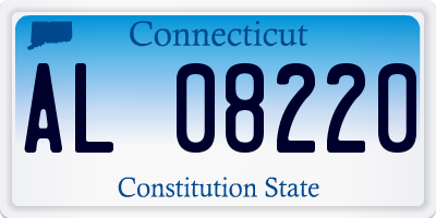 CT license plate AL08220