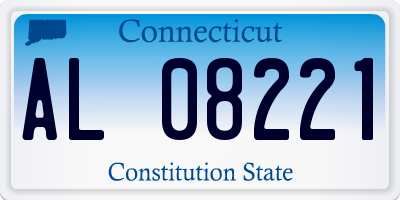 CT license plate AL08221