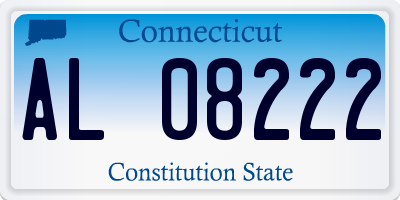 CT license plate AL08222