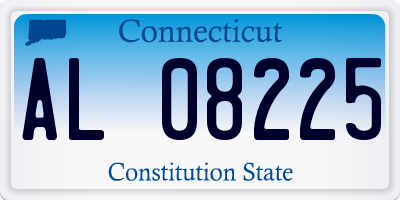 CT license plate AL08225