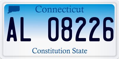 CT license plate AL08226