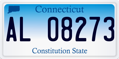 CT license plate AL08273