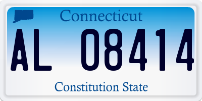 CT license plate AL08414