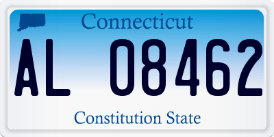 CT license plate AL08462