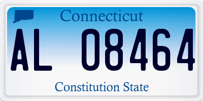 CT license plate AL08464