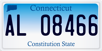 CT license plate AL08466
