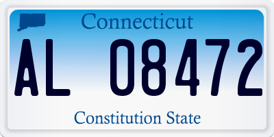 CT license plate AL08472