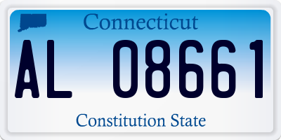 CT license plate AL08661