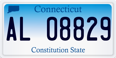 CT license plate AL08829