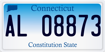 CT license plate AL08873
