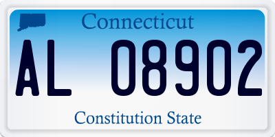 CT license plate AL08902