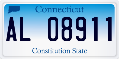 CT license plate AL08911