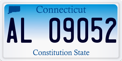 CT license plate AL09052