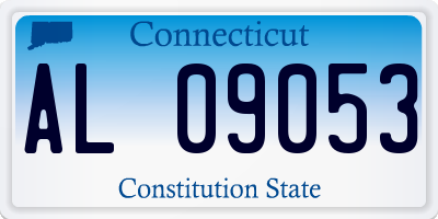 CT license plate AL09053