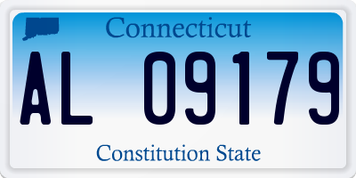 CT license plate AL09179