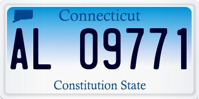 CT license plate AL09771