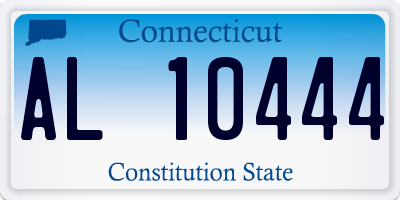 CT license plate AL10444