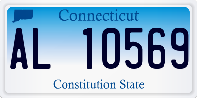 CT license plate AL10569