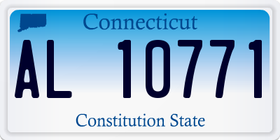 CT license plate AL10771