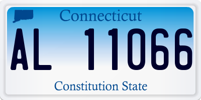 CT license plate AL11066