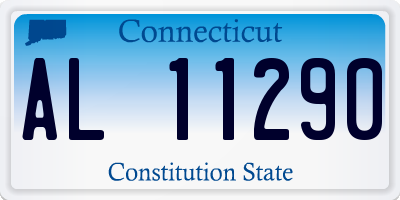CT license plate AL11290