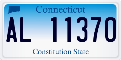 CT license plate AL11370