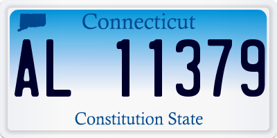 CT license plate AL11379