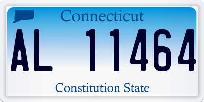 CT license plate AL11464