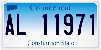 CT license plate AL11971