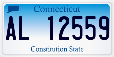 CT license plate AL12559