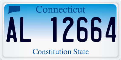 CT license plate AL12664