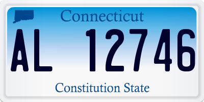 CT license plate AL12746
