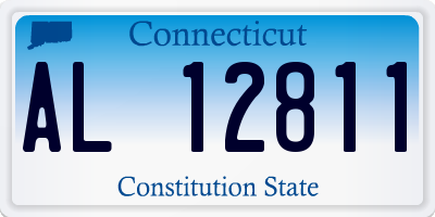 CT license plate AL12811