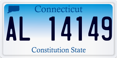 CT license plate AL14149