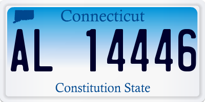 CT license plate AL14446