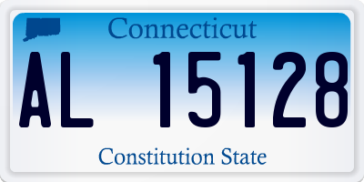 CT license plate AL15128