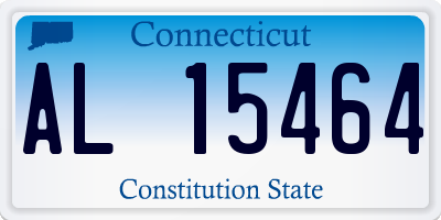 CT license plate AL15464
