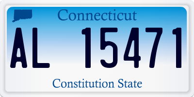 CT license plate AL15471