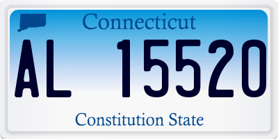 CT license plate AL15520
