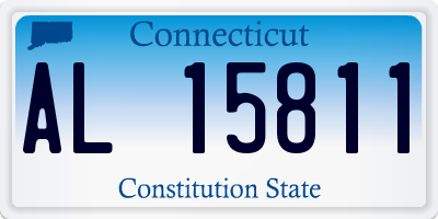 CT license plate AL15811