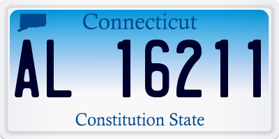 CT license plate AL16211