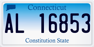 CT license plate AL16853