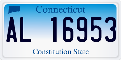 CT license plate AL16953
