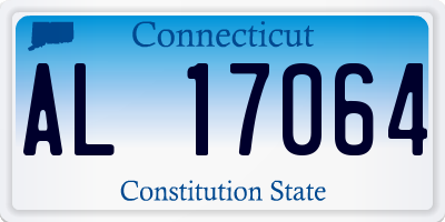 CT license plate AL17064