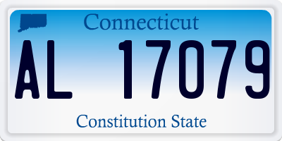 CT license plate AL17079