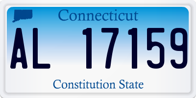 CT license plate AL17159