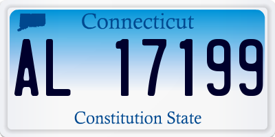 CT license plate AL17199