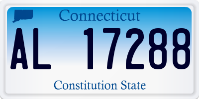 CT license plate AL17288